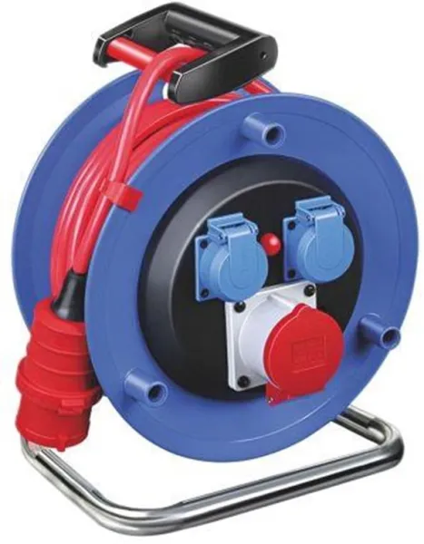 Brennenstuhl Kabeltrumma CEE 25m 3 uttag 1x400V/16A + 2x230V