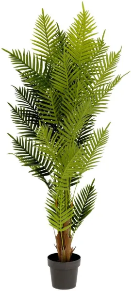 Palmera, konstgjord växt, brun/svart, H150x70x70 cm