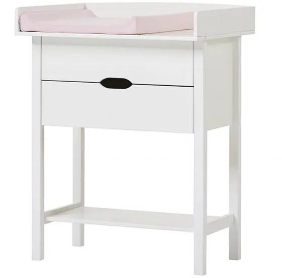 Hoppekids ISABELLA skötbord med skötbädd i rosa