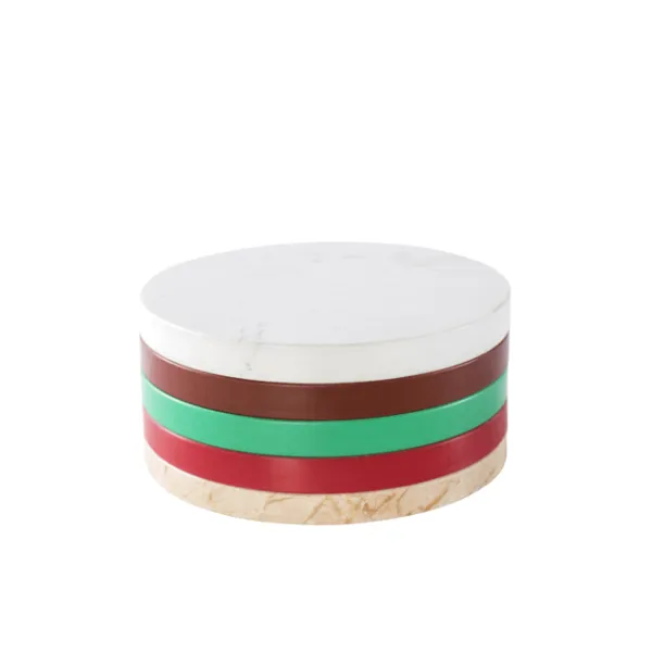 Valerie Objects Five Circles Skärbräda/Bordsunderlägg Set E Flerfärgad