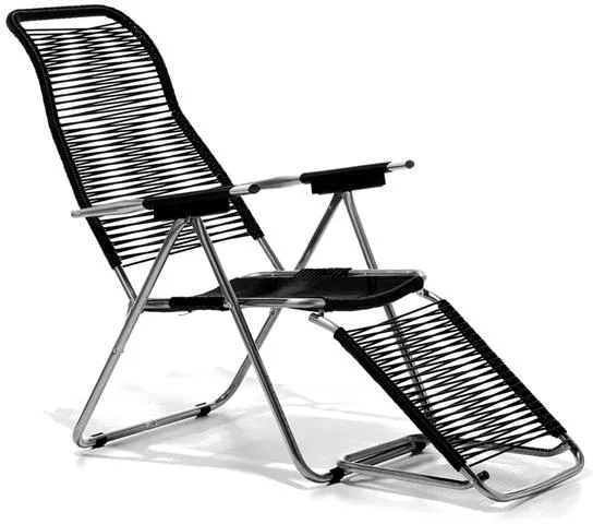 Fiam Spaghetti Solsäng Svart