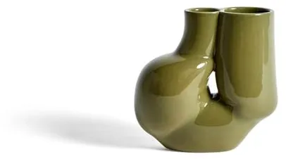 HAY W&S Chubby Vase Olivgrön